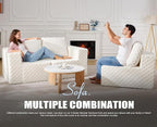 Modular Sectional Sofa 3-Seater Modular Couch - Image 7