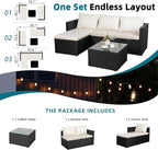 SUNLEI 4-Piece Patio Furniture Set - Image 5
