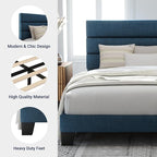Allewie King Size Platform Bed Frame - Image 6