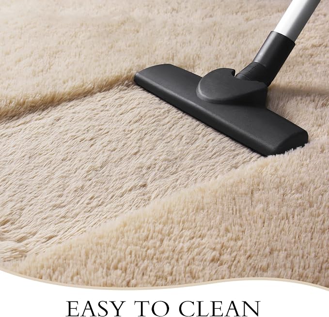 Chicrug Soft Runner Rug for Bedroom Living Room Plush Fluffy Rug 2x10 | Shag - Image 7