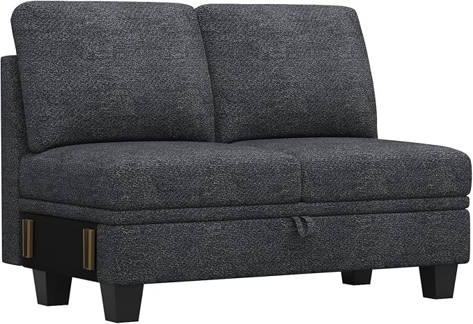 Belffin 45.6” Chenille Loveseat Module by Belffin