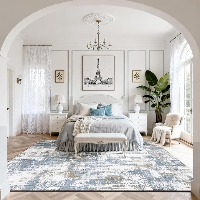 8x10 Washable Area Rugs for Living Room, Dining Room, Playroom - Image 8