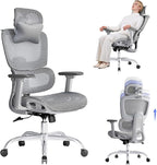 Ergonomic Office Chair with 3D Headrest, Computer Chair with Adjustable by LarkLeavesOfficial