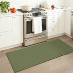 KOZYFLY Woven 2x5 Entry Runner Rug, Washable Runners - Image 3