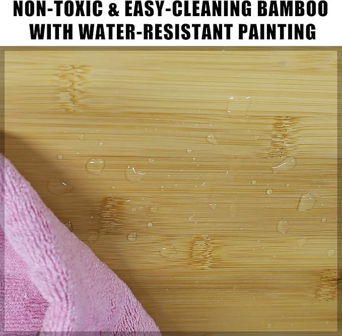 Yardenaler Bamboo Bathroom Storage Cabinet - Image 5