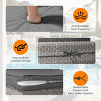 10-Seat Modern Patio Furniture Set - Image 7