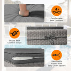 14-Seat Modern Patio Furniture Set - Image 7