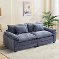 Oprisen 86" Modular Sectional Sofa, Comfy Cloud Couch Sectional Sofa, Chenille by Oprisen