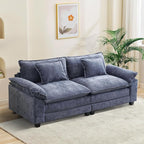 Oprisen 86" Modular Sectional Sofa, Comfy Cloud Couch Sectional Sofa, Chenille by Oprisen