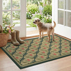 Floral Outdoor Rug by Othilic