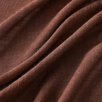 MIULEE Chocolate Brown Linen Curtains 52x108 Inch Long - Image 4