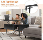 Sweetcrispy Coffee Table Lift Top Coffee Tables - Image 7