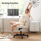 EMIAH Armless Office Desk Chair - Image 7