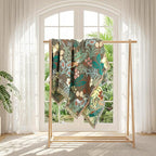 LUTBM Boho Throw Blanket for Bed Cotton Soft Lightweight Quilt Summer Blanket - Image 5