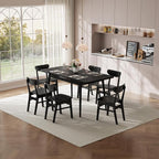 Muwuele Solid Wood Extendable Dining Table - Image 2