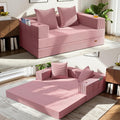 COMAX Futon Sofa Bed, 4‑in‑1 Convertible Sofa Bed, Folding Boneless Couches by COMAX