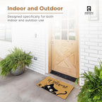 Coir Welcome Mat, Welcome Cat, 17 x 29 in | 100% Natural Coir, Anti-Shedding - Image 6