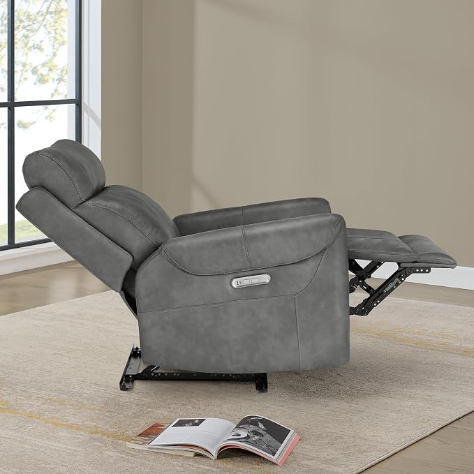 KISLOT Leather Recliner Chair for Adults Wall Hugger RV Recliner - Image 2