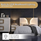Kings Brand Furniture Claire 6-Piece King Size Bedroom Set - Image 5