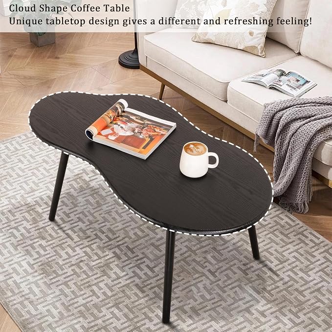 Small Coffee Table Black Cloud Coffee Table - Image 7