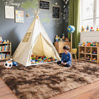 Pionblank 8x10 Rug for Living Room, Fluffy Large Area Rug - Image 6