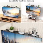 CABTE Adjustable Steel TV Top Shelf, Floating TV Stand, Universal Monitor Shelf - Image 7