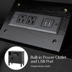 HULALA HOME 3 Drawer End Table - Image 3