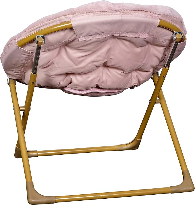 Flash Furniture Gwen Kids Cozy Mini Folding Saucer Chair - Image 8