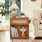 LEYAOYAO Rattan Nightstand - Image 9
