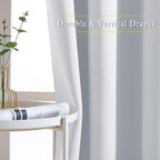 NICETOWN Room Darkening Curtains Extra Long 110 Inches, Grommet Thermal - Image 5