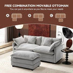 Ihanherry 77" L Shaped Modern Sofa Modular Sectional Cloud Couch - Image 6