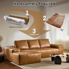 ovios 106" Cloud Boneless Couch - Image 4