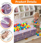 MeMoreCool Kids Modular Couch – Glow-in-the-Dark Butterfly Foam Sofa Bed - Image 6