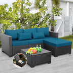 Rattaner Wicker Patio Furniture Set - Image 2