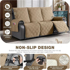 TAOCOCO 100% Waterproof Recliner Sofa Cover, Non Slip Split Couch Covers - Image 5