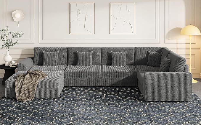 Oversized Modular Sectional Sofa - Image 8