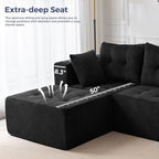 MAXYOYO Modular Sectional Sofa Couch, L Shaped Modern Cloud Couch - Image 7