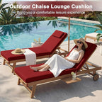 Outdoor Lounge Chair mat, 72 inches x 21 inches, Waterproof Chaise Lounge - Image 7