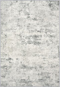 Area Rug Living Room: 5x5 Modern Washable Indoor Soft Carpet Gray | by FXRHLP