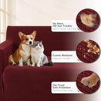 Arfntevss Stretch Sectional Couch Covers L Shaped Corner Sectional Sofa Cover - Image 3