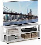 Furinno Sully TV Stand, 3-Tier Rectangular Entertainment Center by Furinno-FitsYourSpaceFitsYourBudget