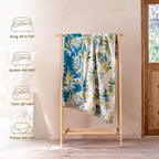 LUTBM Boho Throw Blanket for Bed Cotton Summer Blankets Twin Size for Bedroom - Image 6