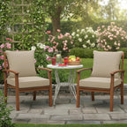 Summsun Outdoor Chair Cushion Weather Resistant, Backrest and Seat Cushion Set - Image 2