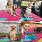 OLANLY Dog Door Mat for Muddy Paws 44x32, Super Absorbent Chenille Mud Mat | - Image 7