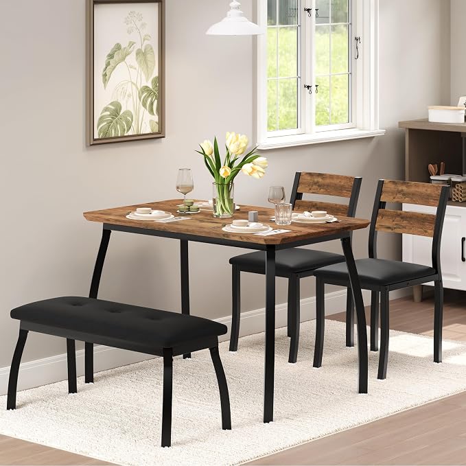 IDEALHOUSE 43'' Dining Table Set - Image 5
