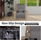 Easy-Going Recliner Chair Slipcover Reversible Sofa Cover Water Resistant Couch - Image 3