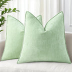 decorUhome Summer Couch Euro Sham Throw Pillow Covers 26x26 Set of 2, by decorUhome