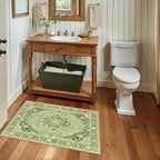 RELEANY Washable Area Rug, Small 2'x3', Water Repellent, Pet Friendly, Vintage - Image 3