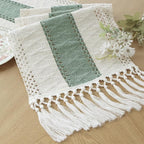 FEXIA Sage Green Table Runner 48 Inches Long by FEXIA