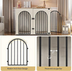 Hzuaneri 44.1" Wooden Dog Crate Furniture, Indoor Dog Kennel Dogs Cage - Image 7